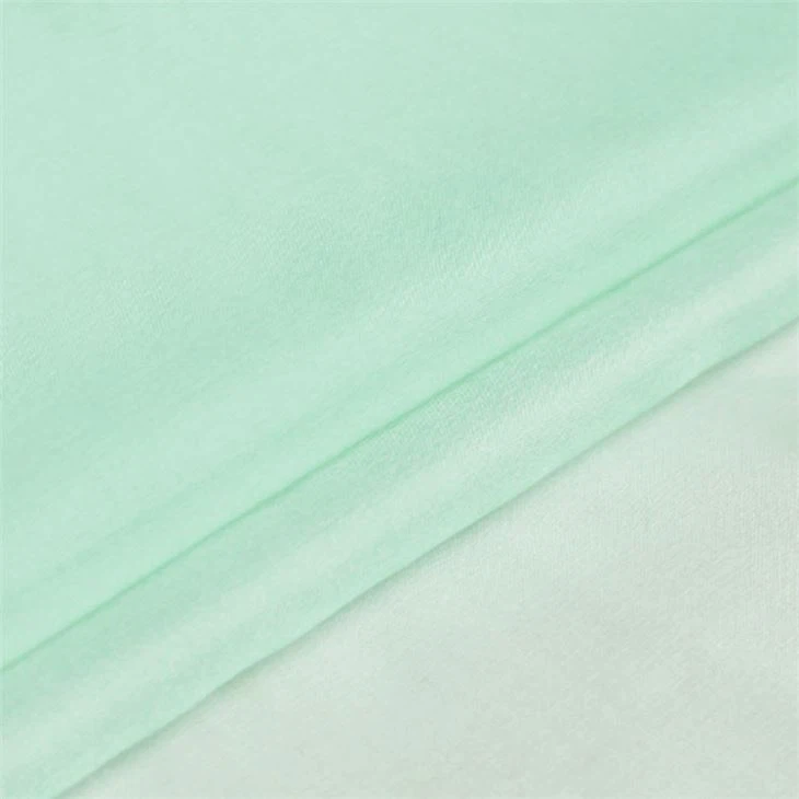 100% tela de organza de seda