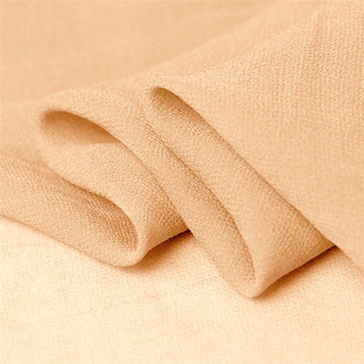 Gasa de georgette de seda